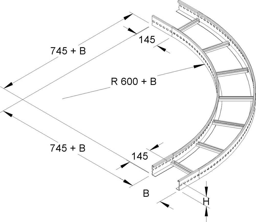 Niedax Großer Bogen KLBG 60.603