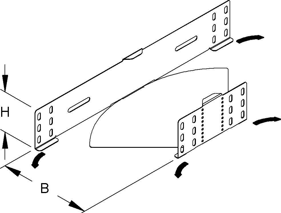 Niedax Verstell.Formstück RBAV 85.300