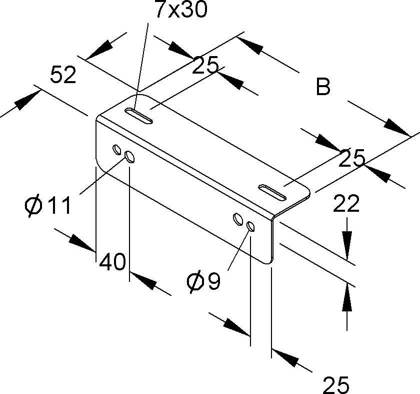 Niedax Wandauflager WA 250