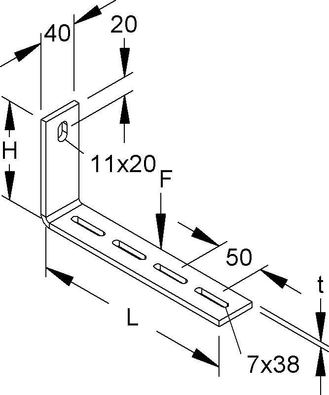Niedax Ausleger KTCL 100