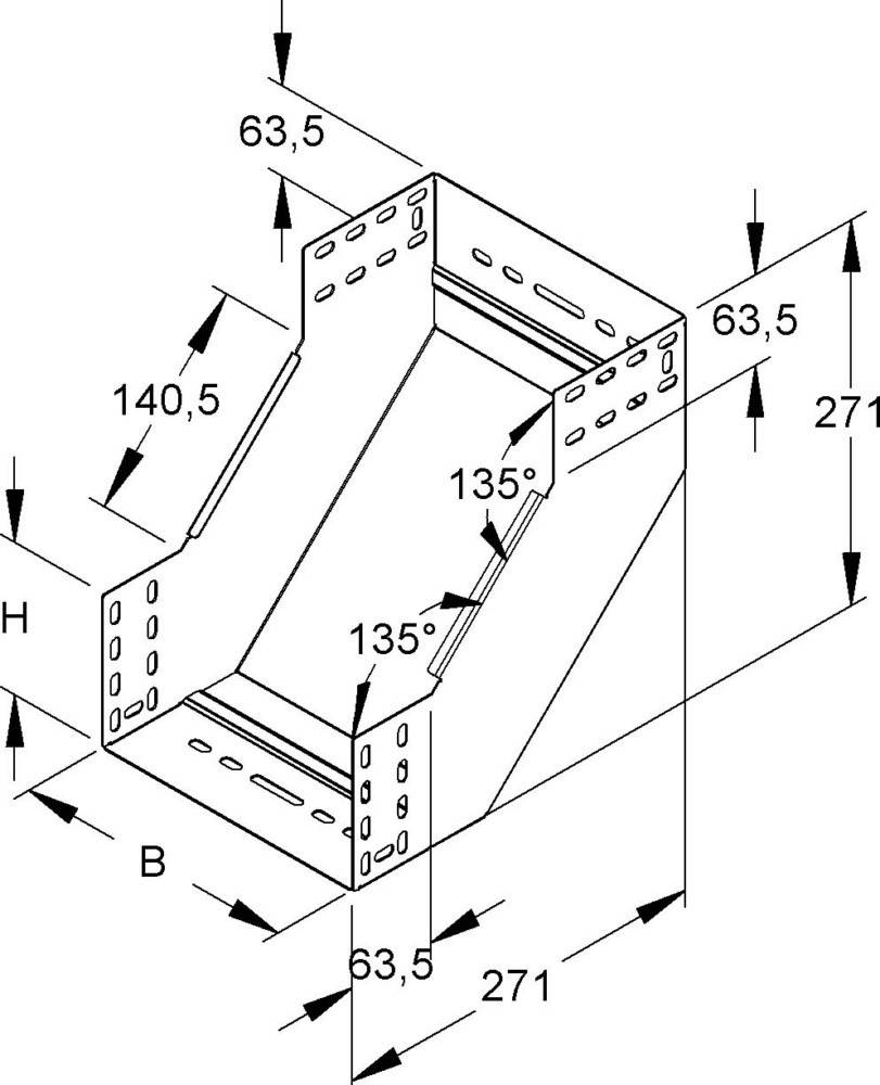 Niedax Rinnensteigbogen RSD 110.600