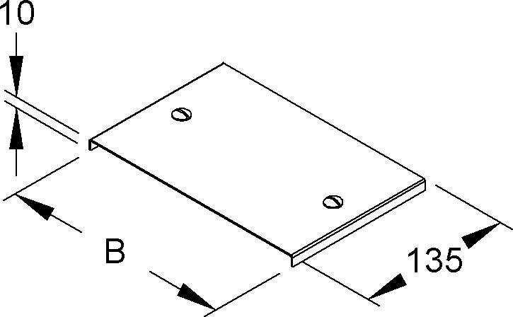 Niedax Steigstuckdeckel RSDDV 110.100