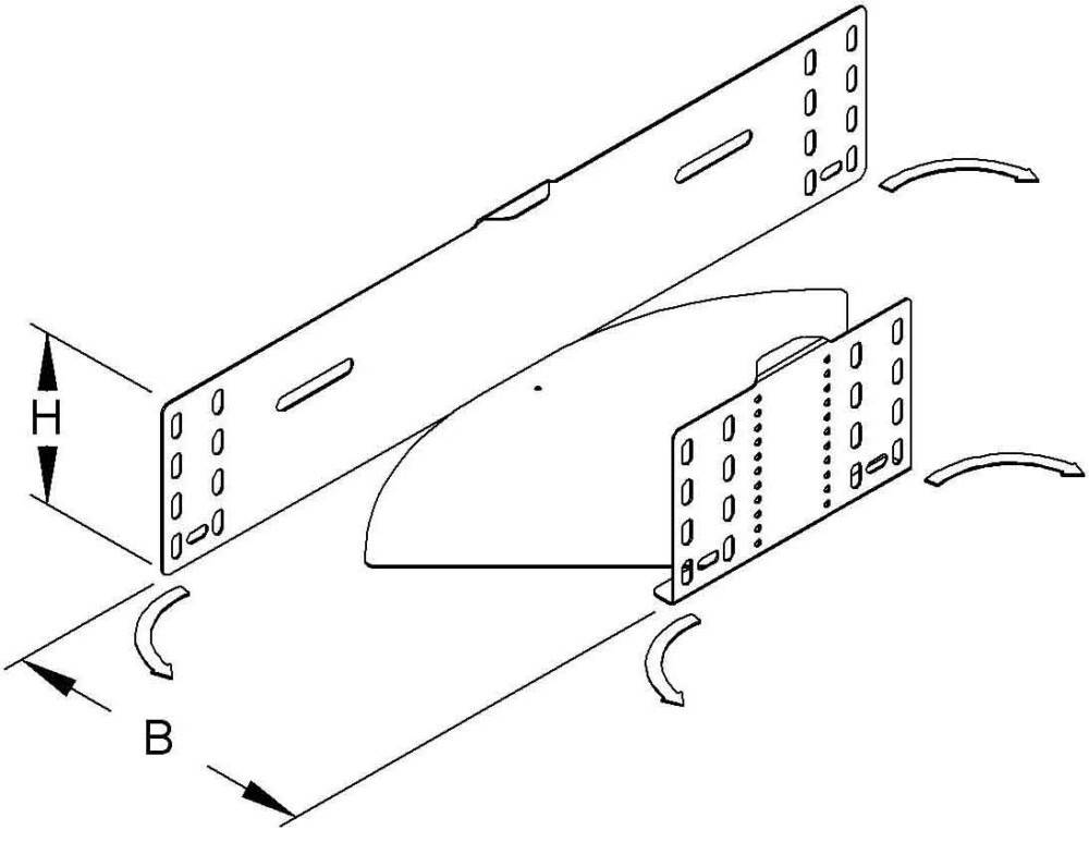 Niedax Verstell.Formstück RBAV 110.200