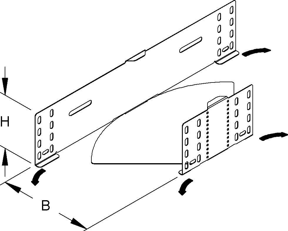 Niedax Formstück RBAV 110.550