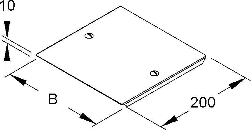 Niedax Fallstück-Deckel RFDDV 85.100