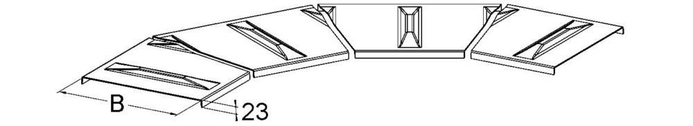 Niedax GFK-Deckel KKBD 600