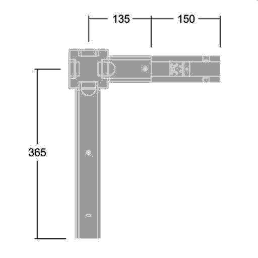 Thorn Anschluss CONTUS T-VL2 WH