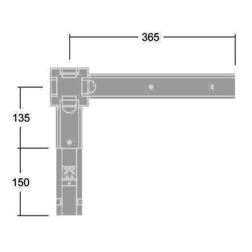 Thorn Anschluss CONTUS T-VL3 WH