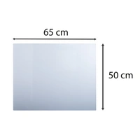 Exacompta 12x Schreibtischunterlage flexibel PVC 50x65cm - Transparent - 29635E Exacompta 12x Schreibtischunterlage flexibel PVC 50x65cm - Transparent - 29635E