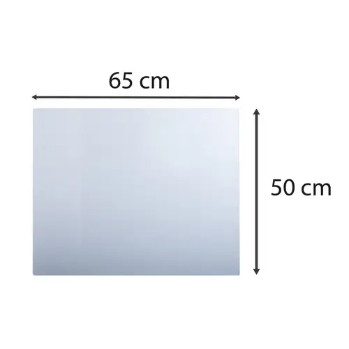 Exacompta 12x Schreibtischunterlage flexibel PVC 50x65cm - Transparent - 29635E Exacompta 12x Schreibtischunterlage flexibel PVC 50x65cm - Transparent - 29635E