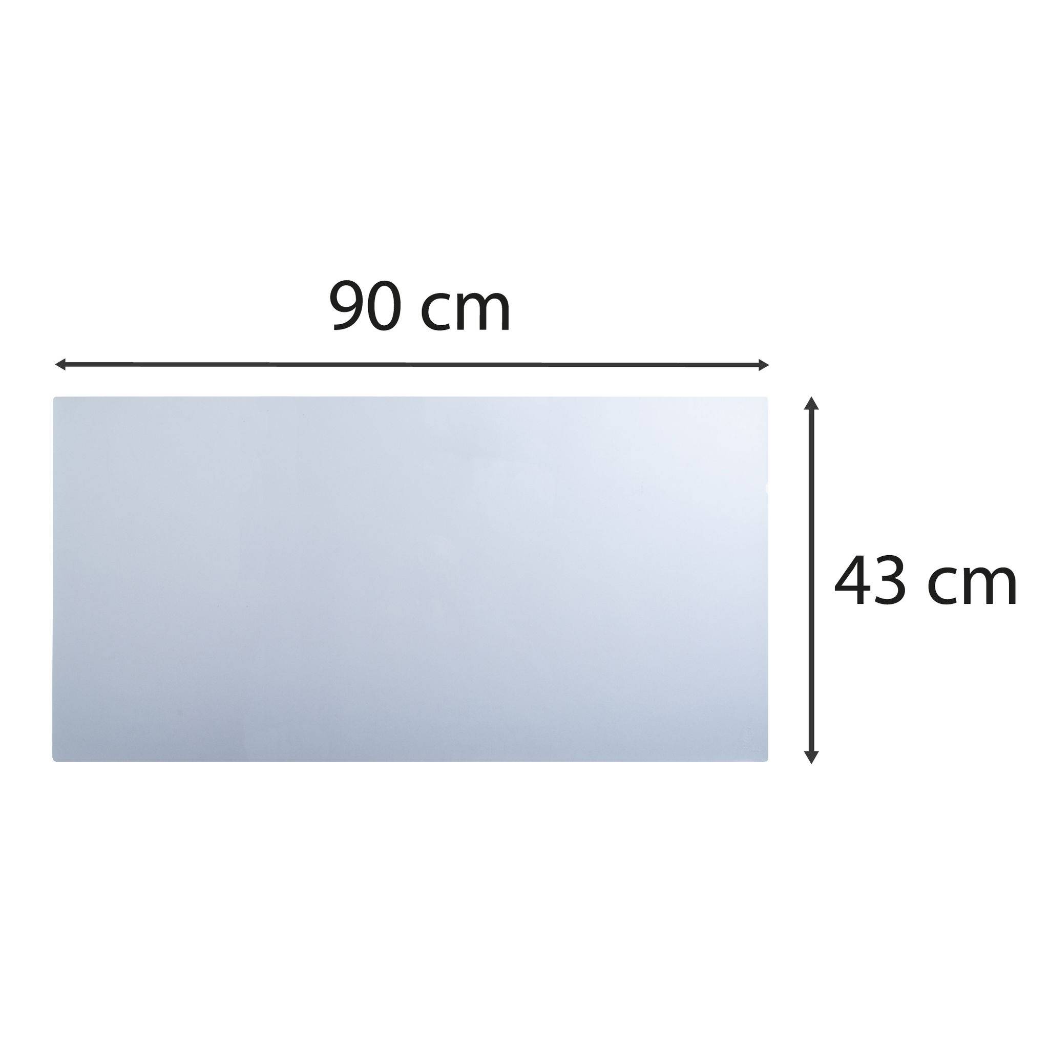 Exacompta Schreibunterlage 50x65 cm, weich/flexibel, PVC - Transparent - 29640E