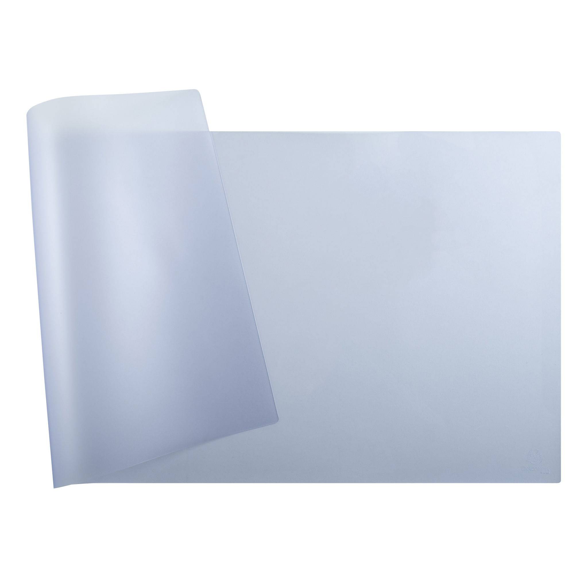 Exacompta 12x Schreibtischunterlage flexibel PVC 43x90cm - Transparent - 29645E
