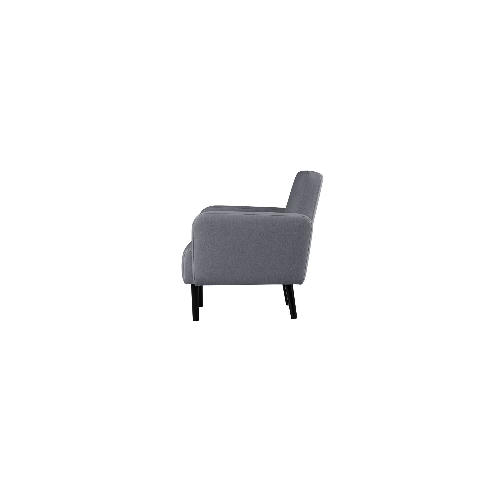 Paperflow Sofa LISBOA LC3PT.01.14 3Sitzer Stoff sw/gr