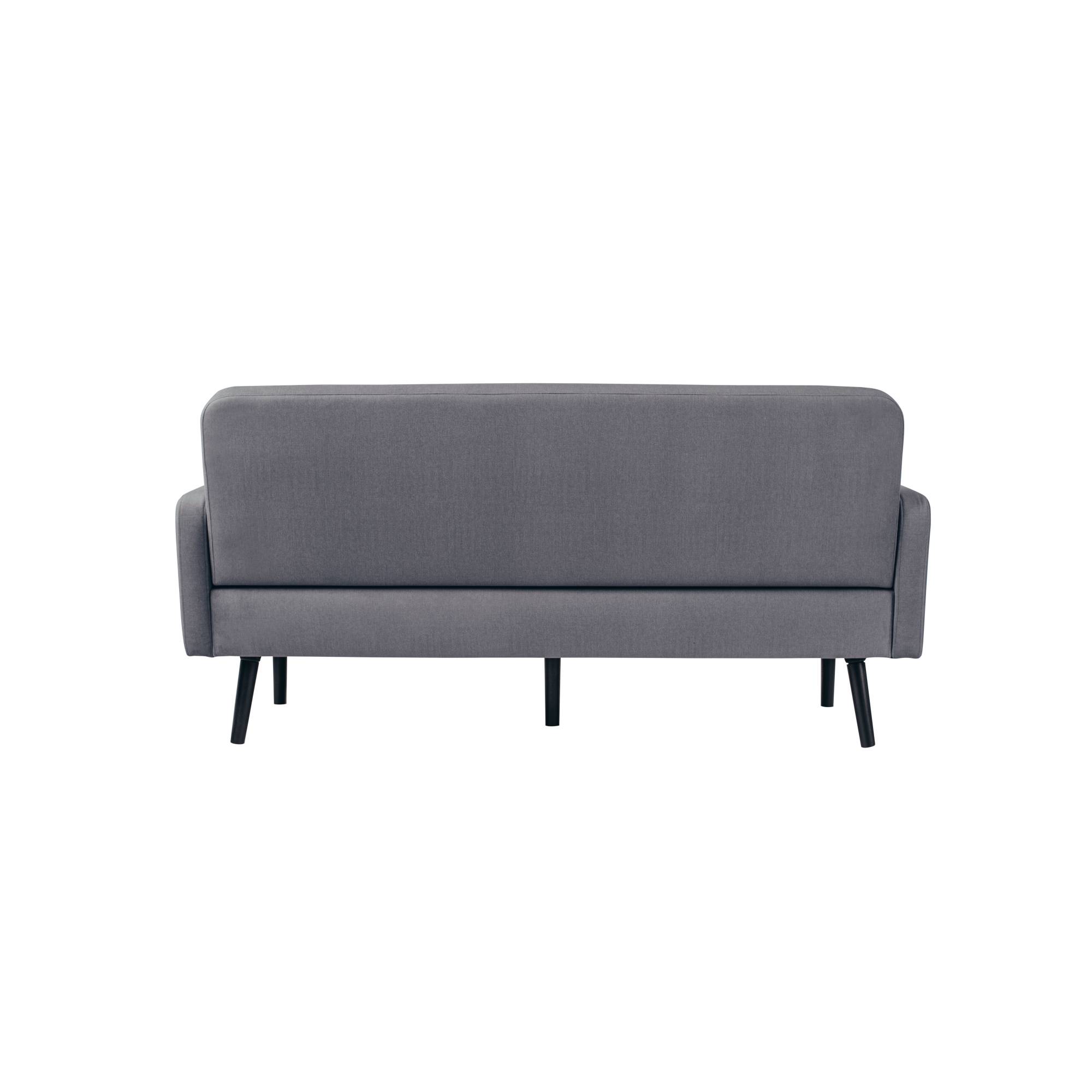 Paperflow Sofa LISBOA LC3PT.01.14 3Sitzer Stoff sw/gr