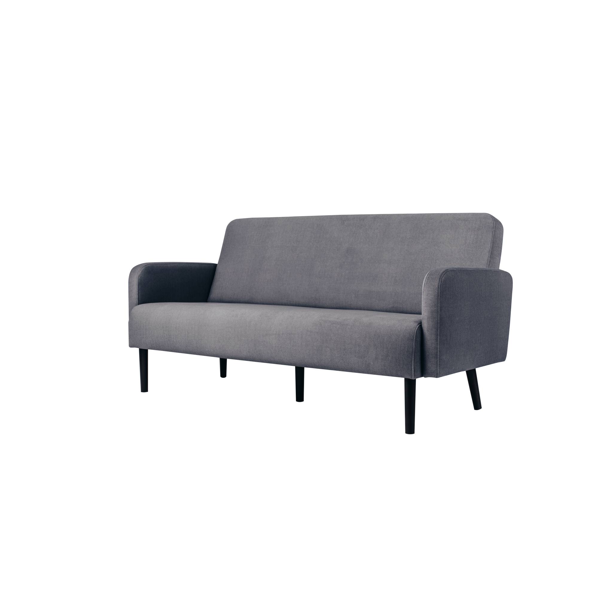 Paperflow Sofa LISBOA LC3PT.01.14 3Sitzer Stoff sw/gr