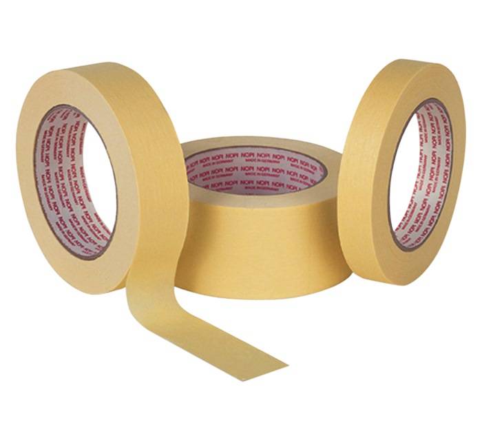 Allzweckkrepp NOPI® 4349 leicht gekreppt hellbeige L.50m B.38mm Rl.TESA