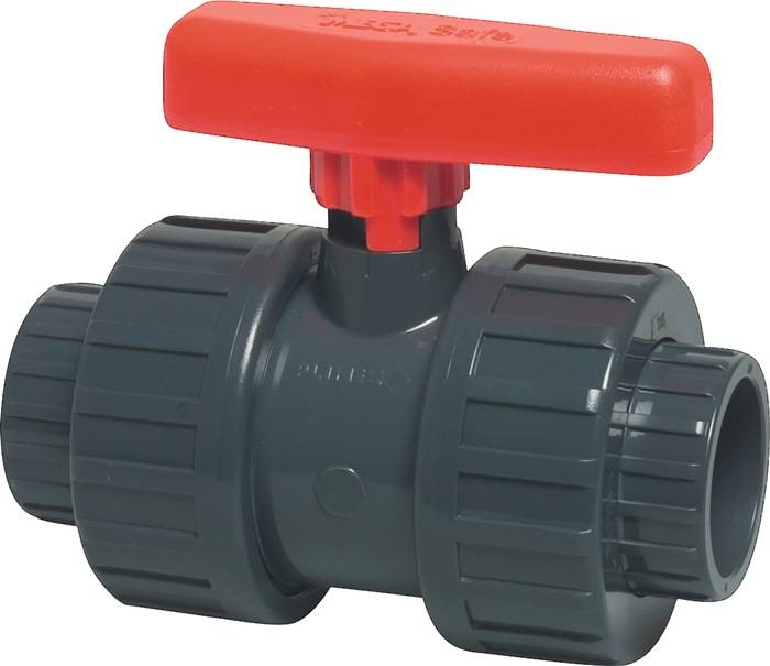 Kugelhahn Safe 600 PVC-U Nenn-Gr.mm 25 MEGA