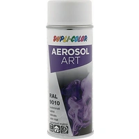 Buntlackspray AEROSOL Art reinweiß seidenmatt RAL 9010 400ml Spraydose Buntlackspray AEROSOL Art reinweiß seidenmatt RAL 9010 400ml Spraydose