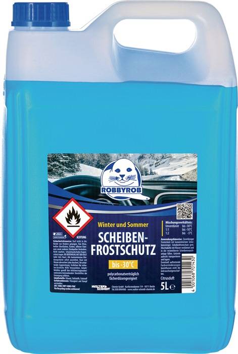 Scheibenreiniger m.Frostschutz gebrauchsfertig b.-30GradC 5l Leichtkanister