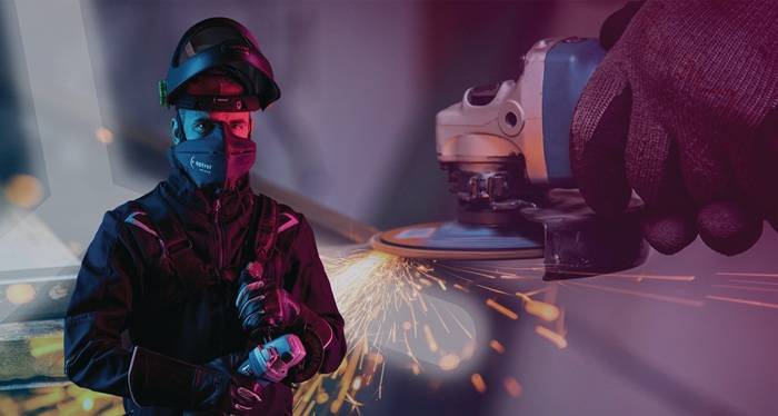 Atemschutzsystem Swiss Air schwarz OPTREL