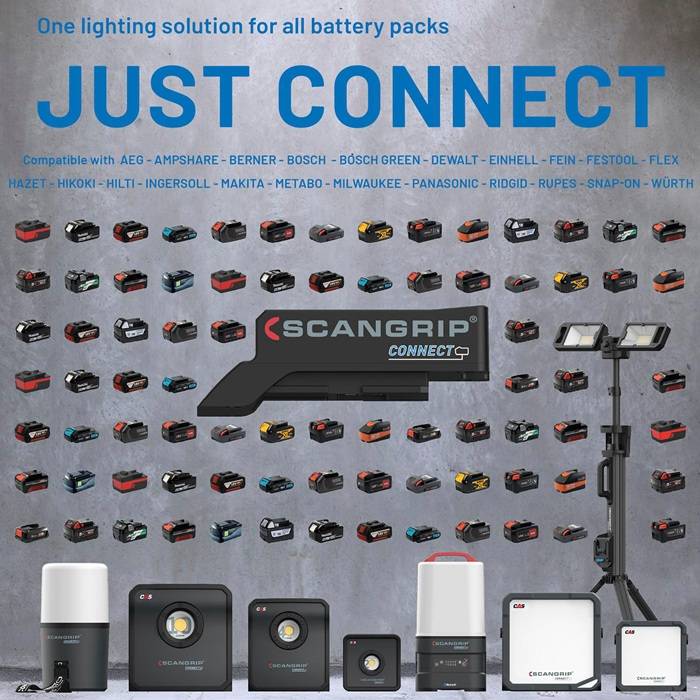 Akku-Adapter SMART CONNECTOR f.BOSCH GREEN SCANGRIP