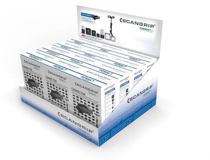 Akku-Adapter SMART CONNECTOR f.DEWALT SCANGRIP