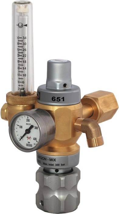 Hochleistungsdruckminderer 651-30FLAR Argon/CO? 200bar W21,8x1/14 Zoll RH HARRIS