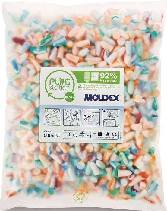 Gehörschutzstöpsel Spark Plugs® 786001 EN 352-2 SNR 35 dB 500 PA/Nachfüllpackung