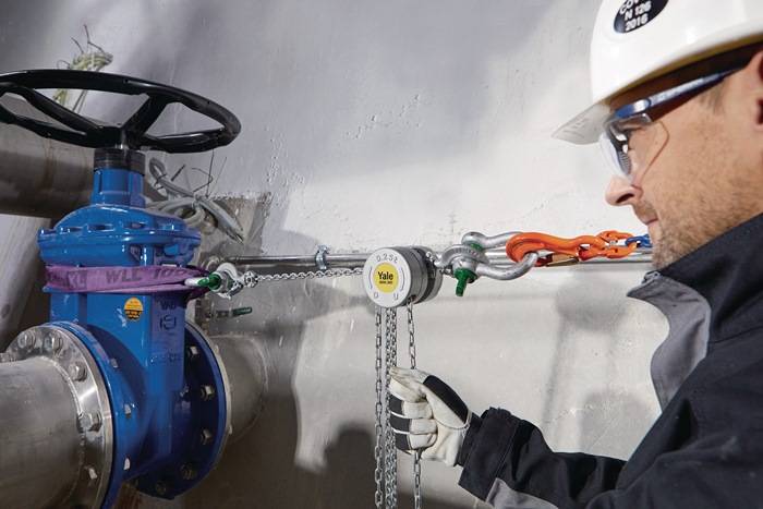 Kettenzug YaleMINI 360 Trgf.250kg Hubh.10m m.Lasthaken YALE