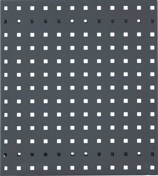 Lochplatte B450xL500mm grau RASTERPLAN