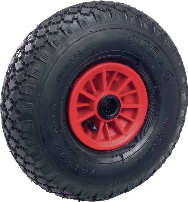 Luftrad 70100 D.260mm Trgf.200kg Ersatzrad Block 2 PR Gleitlager FETRA