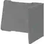 Akustik-Einhausung 2-s.grau-meliert B1435xH605mm HAMMERBACHER Akustik-Einhausung 2-s.grau-meliert B1435xH605mm HAMMERBACHER