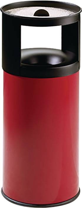 Abfallbehälter H800xØ310mm 40l rot m.Deckel TKG