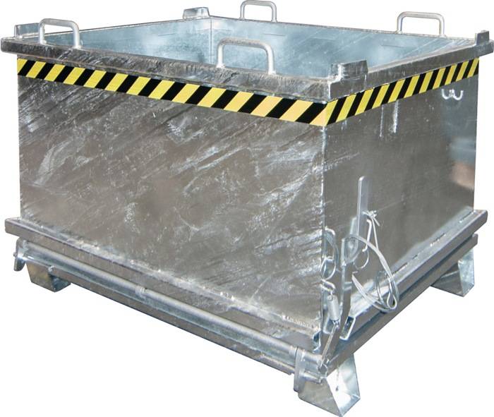 Klappbodenbehälter 0,75 m³ L1035xB1310xH930mm TZN
