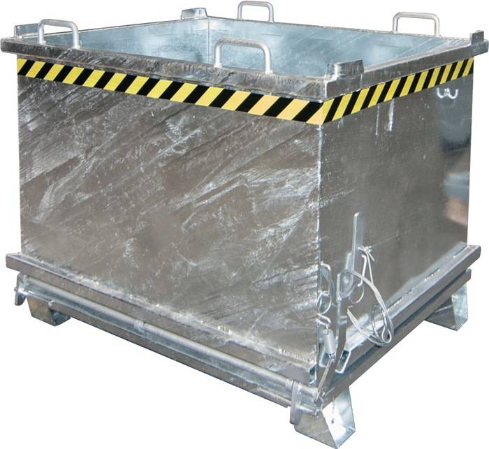 Klappbodenbehälter 1,0 m³ L1035xB1310xH1160mm TZN