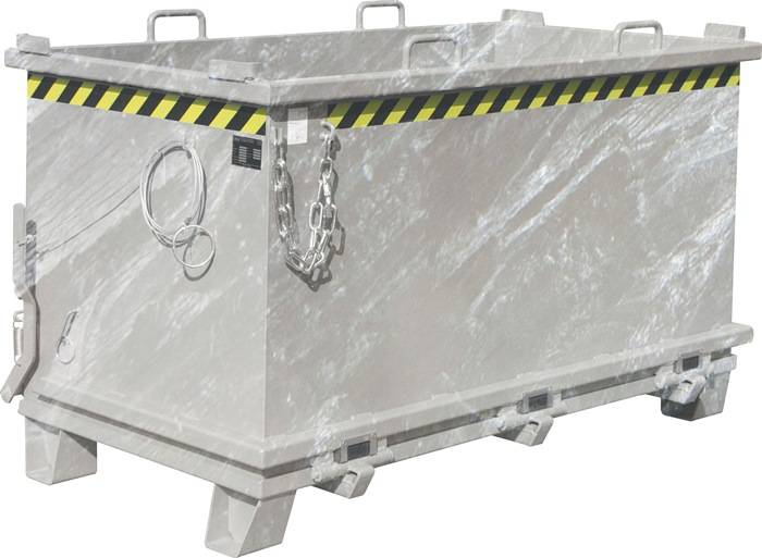 Klappbodenbehälter 1,5 m³ L1035xB1910xH1160mm TZN