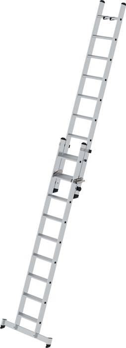 Schiebeleiter Alu.Stufen 2x9 Arbeits-H.b.ca.5450mm geriffelte Stufen 17,9kg MUNK
