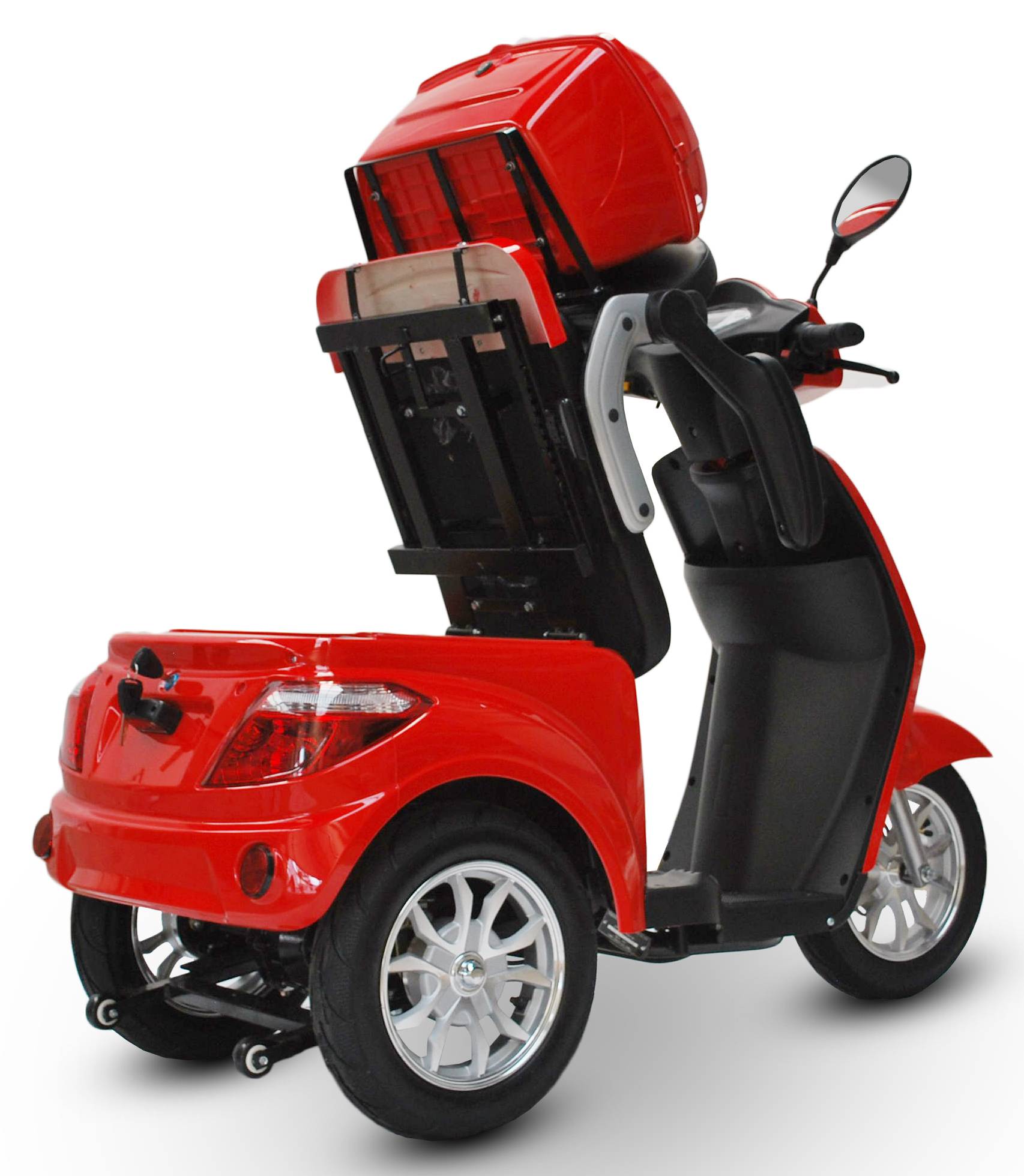 ECO ENGEL 500 Rot Senioren Roller 25 km/h Seniorenmobil