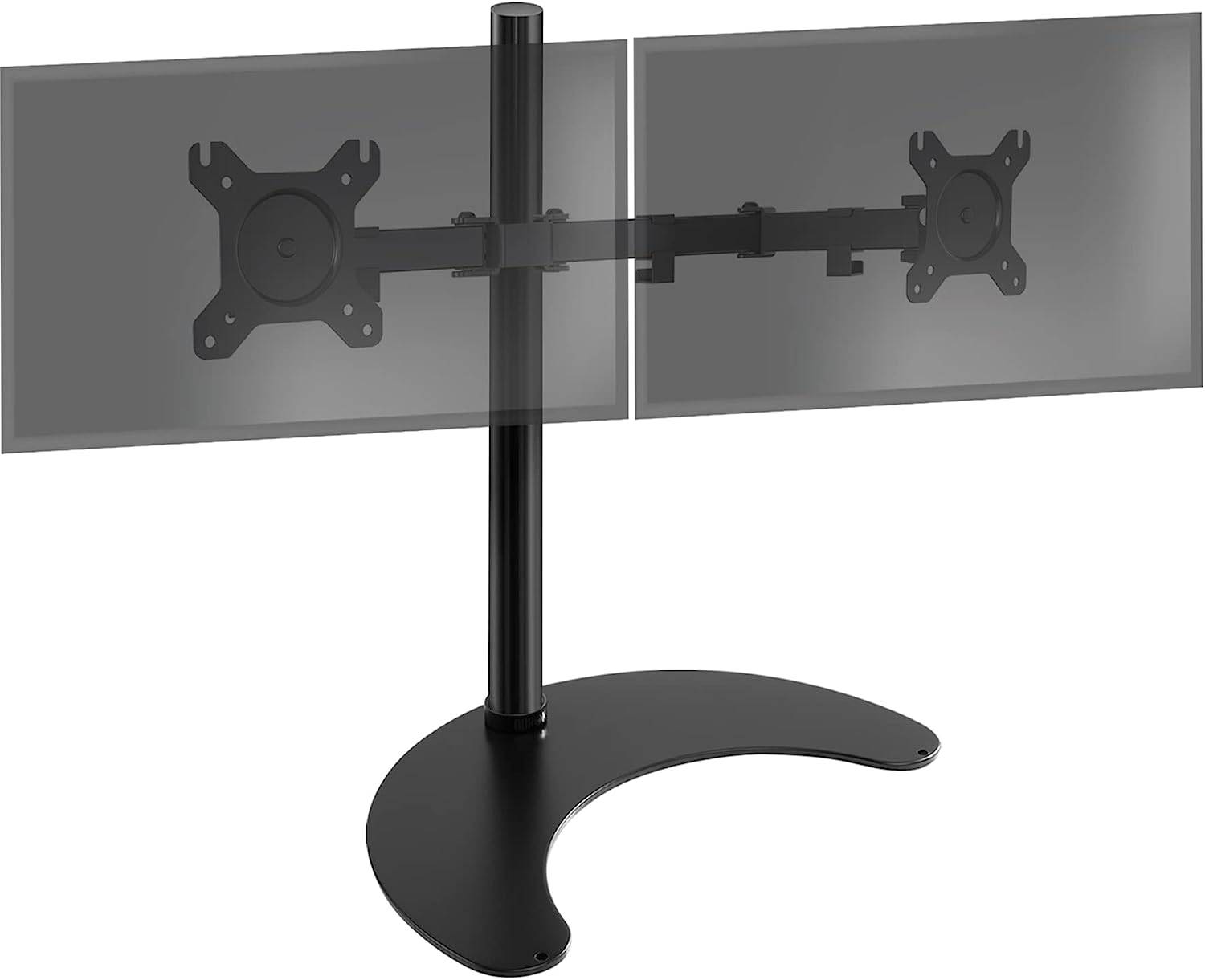 Duronic DMT15D2 Monitorarm 100 cm für 27 Zoll - 8kg Kapazität - Verstellbar in Höhe, Neigung und Drehung - VESA 75/100