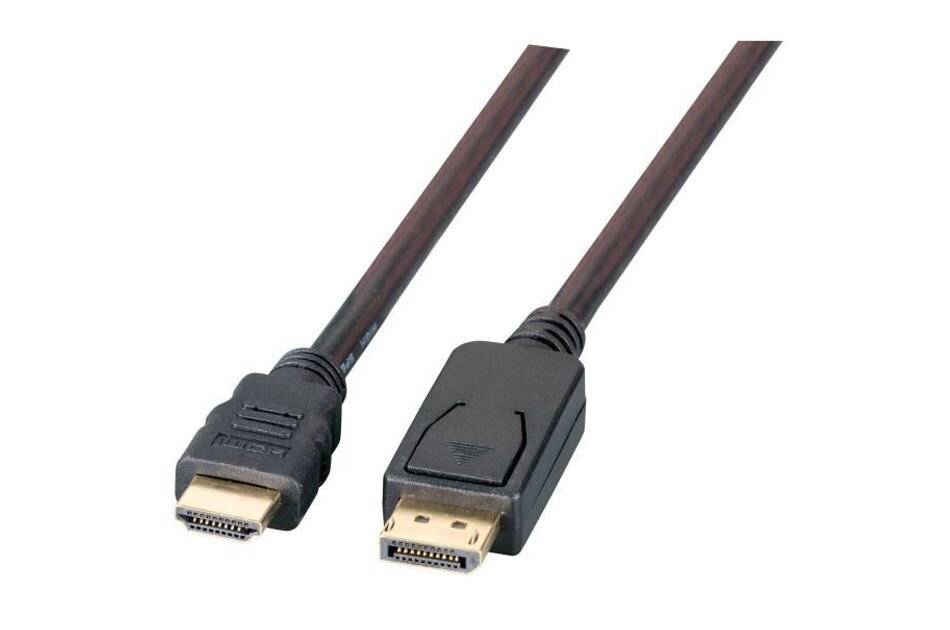 Zwei HDMI-Kabel mit Steckern auf weißem Hintergrund dargestellt.