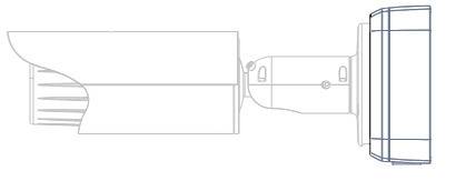 Dahua - PFA122 - Zubehör - Anschlussdose, Material: Aluminum, Anschlussdose, Modernes Design , Maße (L x B x H): 134 mm