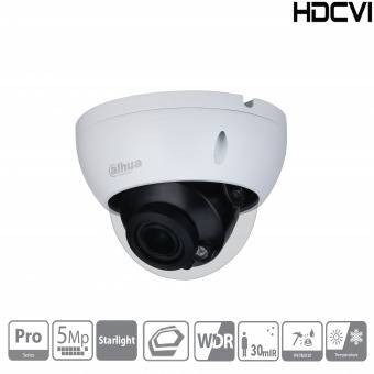 Dahua - HAC-HDBW2501RP-Z-S2 - HDCVI - Dome, - 5 MP/Starlight - 2,7~13,5mm motor. Objektiv - Max. 25fps@5MP(16:9) - HDCV