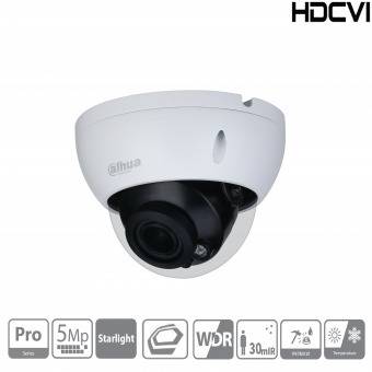 Dahua - HAC-HDBW2501RP-Z-S2 - HDCVI - Dome, - 5 MP/Starlight - 2,7~13,5mm motor. Objektiv - Max. 25fps@5MP(16:9) - HDCV