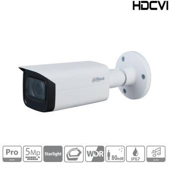 Dahua - HAC-HFW2501TUP-Z-A-DP-S2 - HDCVI - Bullet - AC/DC, - 5 MP/Starlight - 2,7~13,5mm motor. Objektiv - Max. 25fps@5