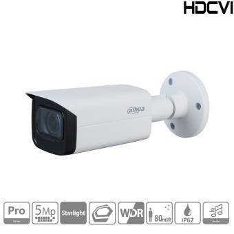 Dahua - HAC-HFW2501TUP-Z-A-DP-S2 - HDCVI - Bullet - AC/DC, - 5 MP/Starlight - 2,7~13,5mm motor. Objektiv - Max. 25fps@5