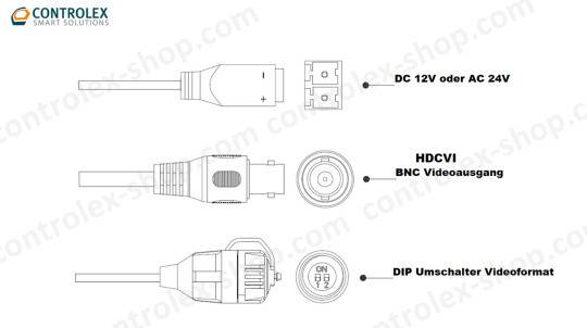 Dahua - HAC-HFW2501TUP-Z-A-DP-S2 - HDCVI - Bullet - AC/DC, - 5 MP/Starlight - 2,7~13,5mm motor. Objektiv - Max. 25fps@5
