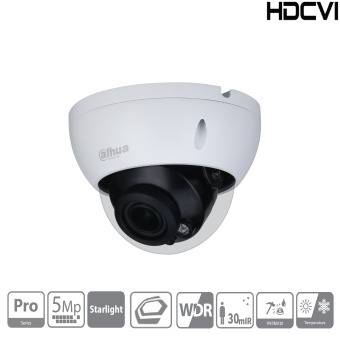 Dahua - HAC-HDBW2501RP-Z-DP-S2 - HDCVI - Dome - AC/DC, - 5 MP/Starlight - 2,7~13,5mm motor. Objektiv - Max. 25fps@5MP(1