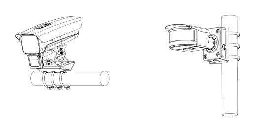 Diagramm, das ein zylindrisches Objekt zeigt, das für die Insertion in einen Schlitz einer separaten Komponente ausgerichtet ist und eine Montage oder Verbindung andeutet.