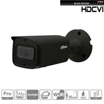Dahua - HAC-HFW2501TUP-Z-A-S2-B - HDCVI - Bullet, - 5 MP/Starlight/schwarz - 2,7~13,5mm motor. Objektiv - Max. 25fps@5M