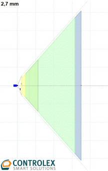 Dahua - HAC-HFW2501TUP-Z-A-S2-B - HDCVI - Bullet, - 5 MP/Starlight/schwarz - 2,7~13,5mm motor. Objektiv - Max. 25fps@5M